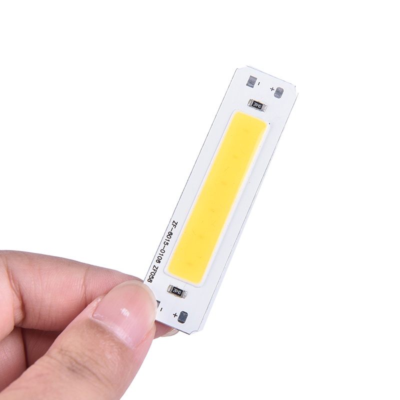 {LUCKID}5V COB Chip Bar Light Source 2W Strip Light for DIY USB Table Lamp Panel Light