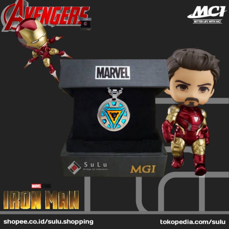 Kalung Kesehatan MCI Pendant MARVEL  Edisi IronMan