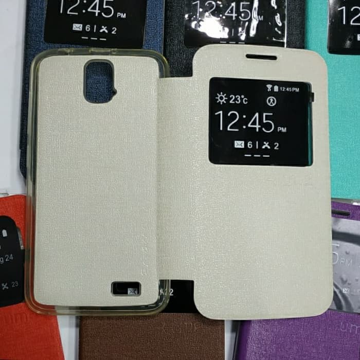 LENOVO A328 / A328T sarung flip cover ume / sarung model buku MANTUL