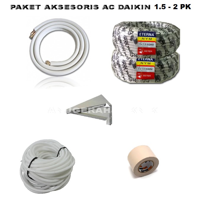 Paket Aksesoris AC Daikin 1.5 - 2 PK