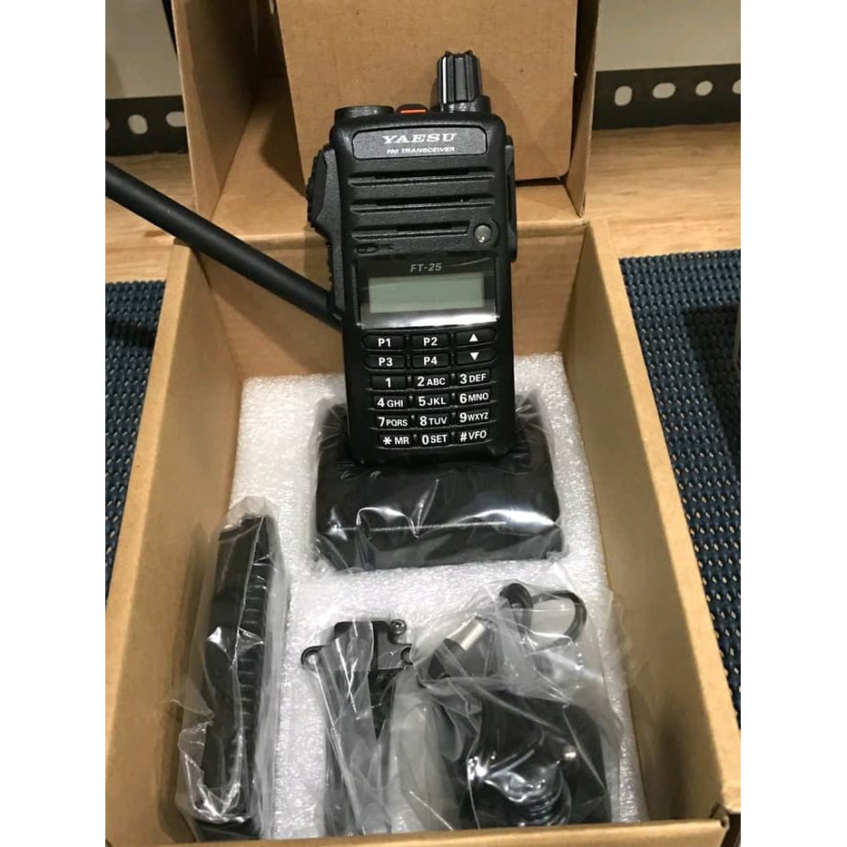 Yaesu FT-25R Handie Talkie VHF Baru Ori Garansi 1 Thn FT25R FT 25