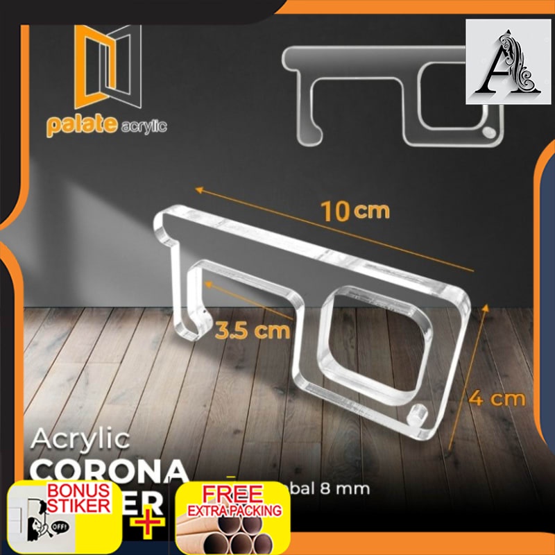 

Promo CORONA FINGER / CORONA FINGER AKRILIK / COFING / PEMBUKA PINTU AKRILIK