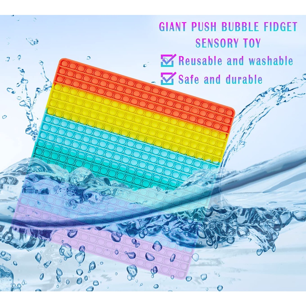 Jumbo Pop It Push Bubble Sensory Cute Toy Super Big Popit Gigantic Oversized Chess Board Push Pop It Hello Kitty Toys for Kid Children Gift-4