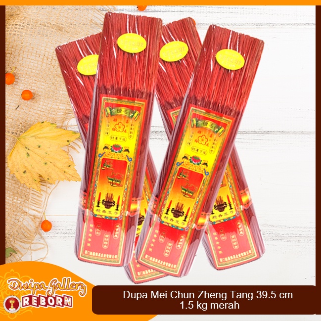 Dupa/hio Wangi Harum Mei Chun Zheng Tang 39.5 cm 1.5 kg Merah