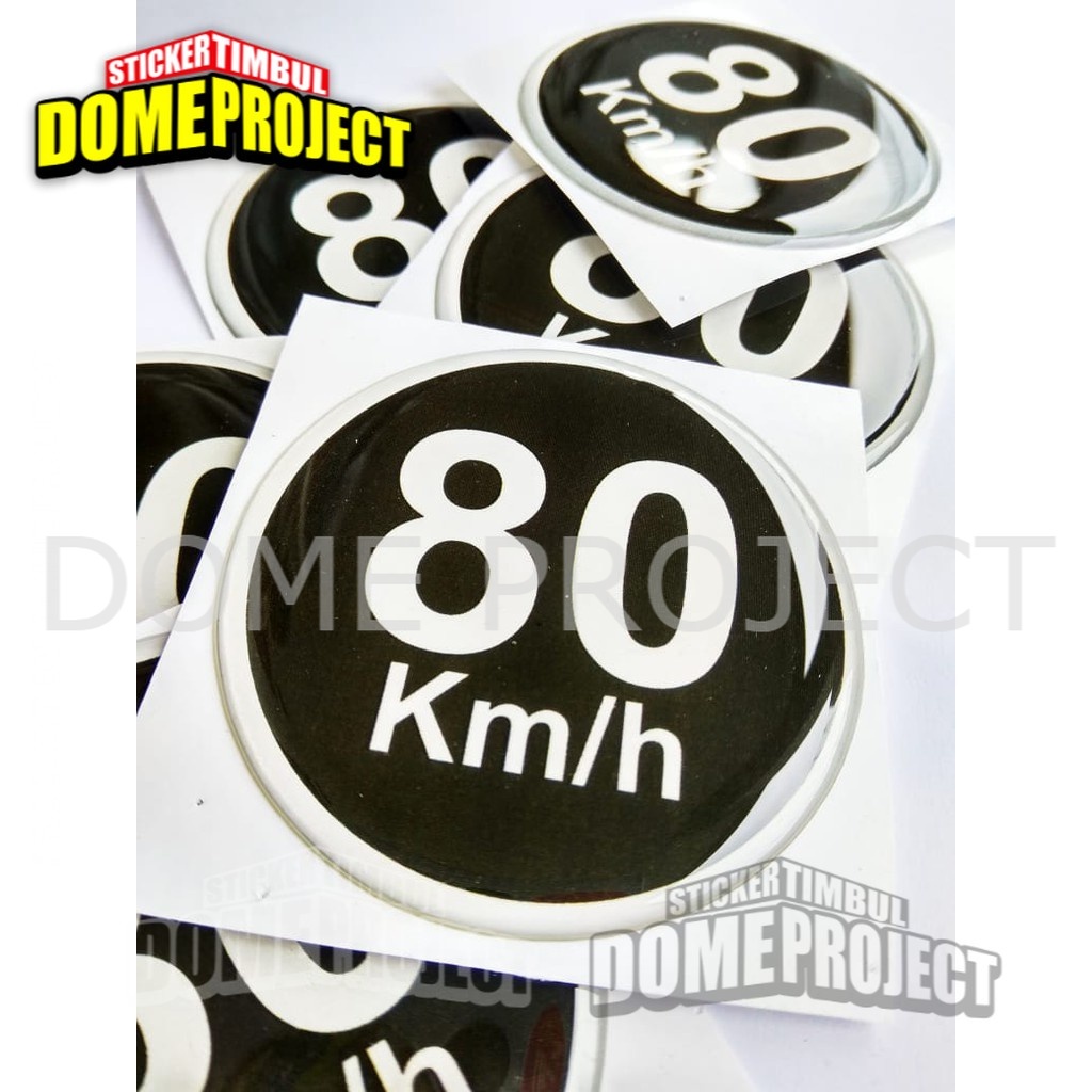 STIKERSTIKER MOTOR MOBIL HELM LOGO SPEED 80KM AESTHETIC KEREN WATERPROOF IMPORT