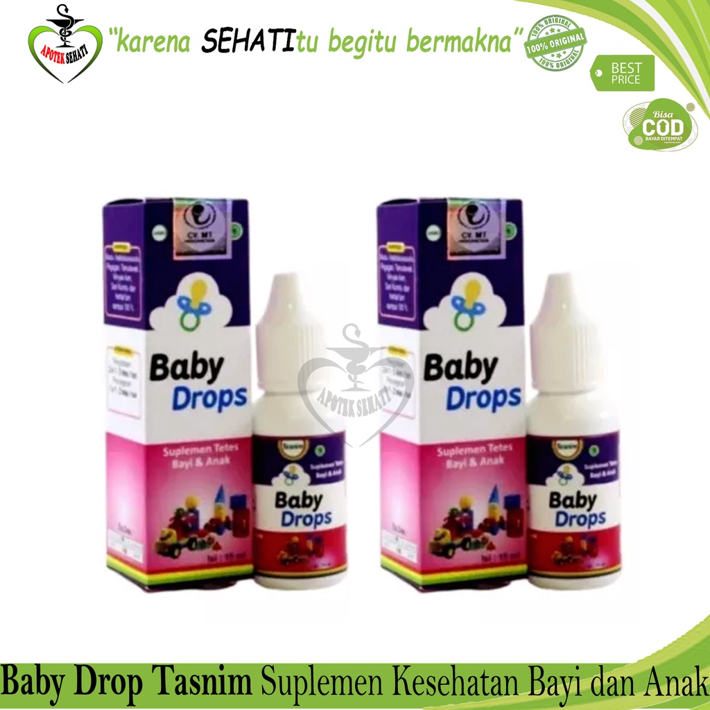 Baby Drop Tasnim Pereda Batuk Pilek Bayi Obat Hebal Aman Untuk Bayi