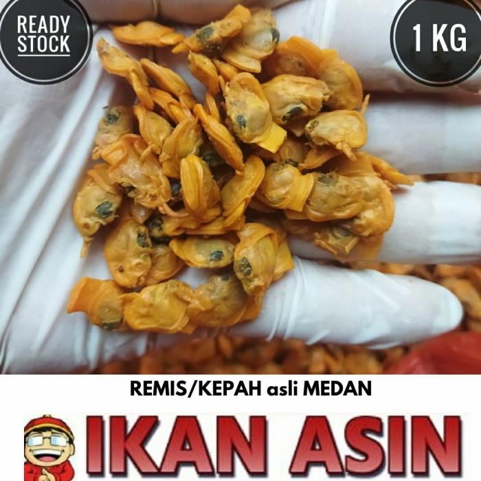 

KEPAH / KOPAH / REMIS / ROMIS ASIN 1 kg ASLI TANJUNG BALAI