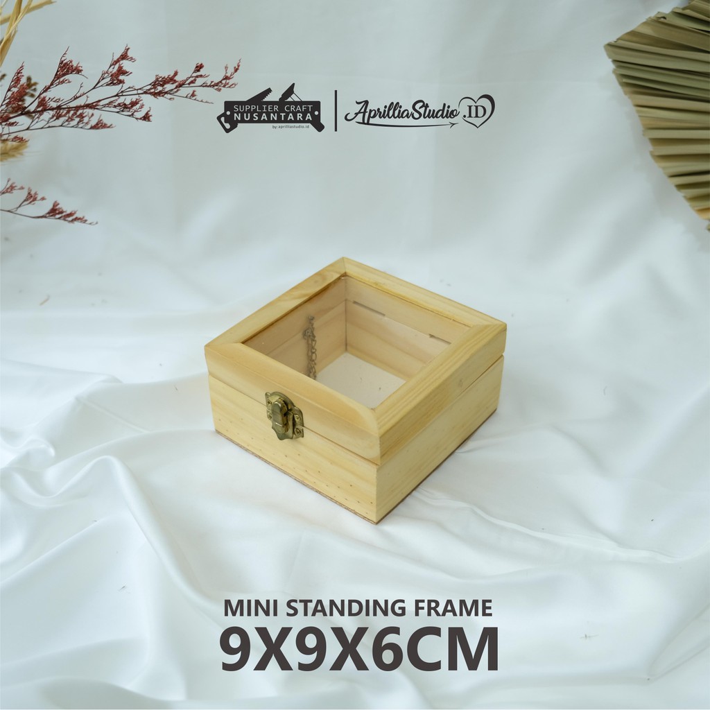 WOODEN BOX | BOX KOTAK KAYU DECOR CRAFT EKSKLUSIF