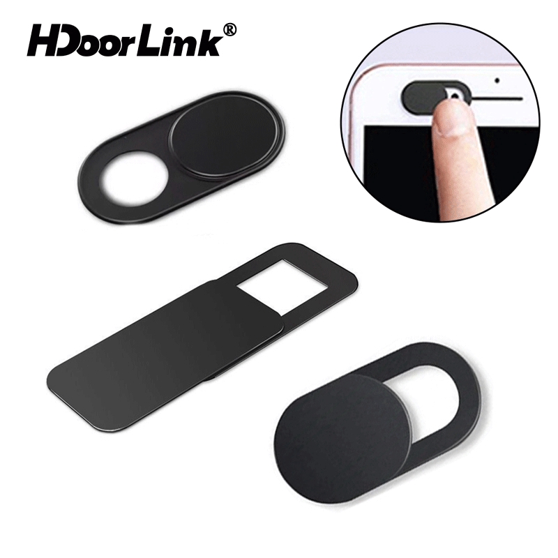 HdoorLink Webcam Cover Universal Phone Antispy Camera Cover with box For iPad Web Laptop PC Macbook Tablet lenses Privacy Sticker For Xiaomi-1
