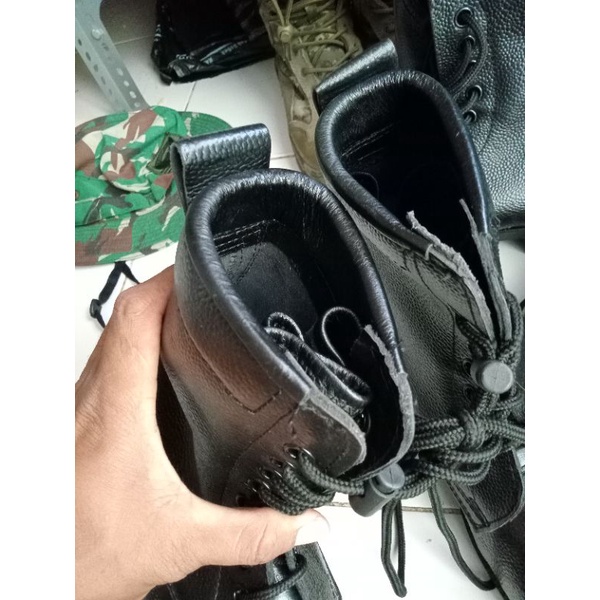 ORI, sepatu PDL TNI kulit jeruk, jatah asli