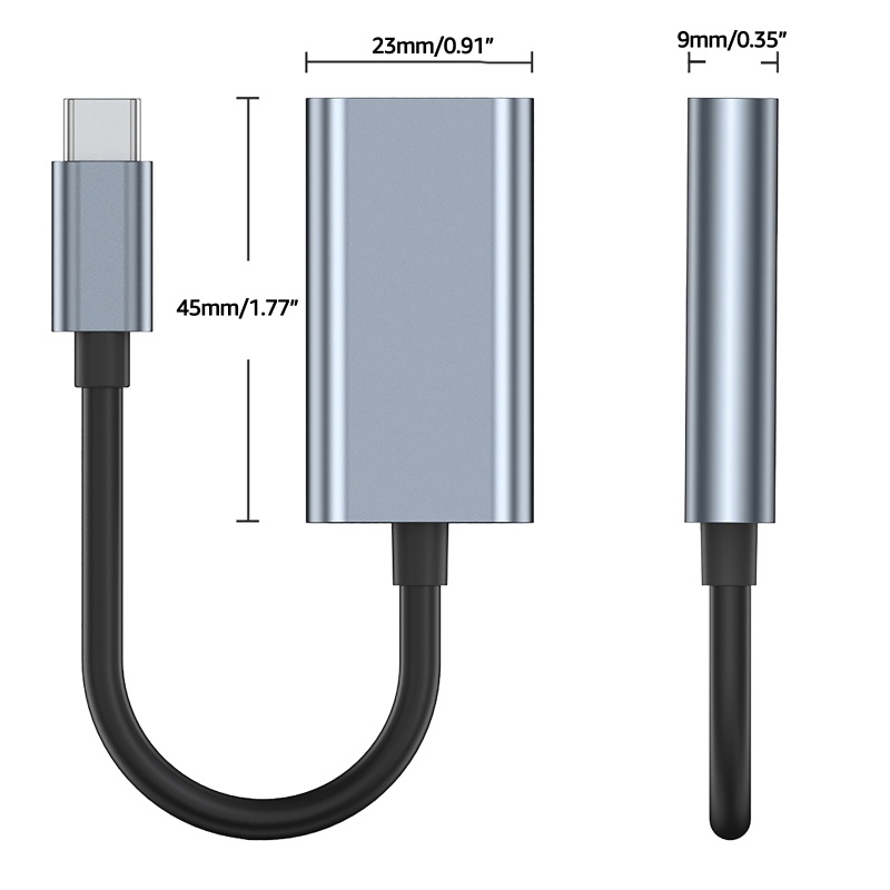 Adaptor btsg USB C 4K @ 60HZ Untuk Pro2018