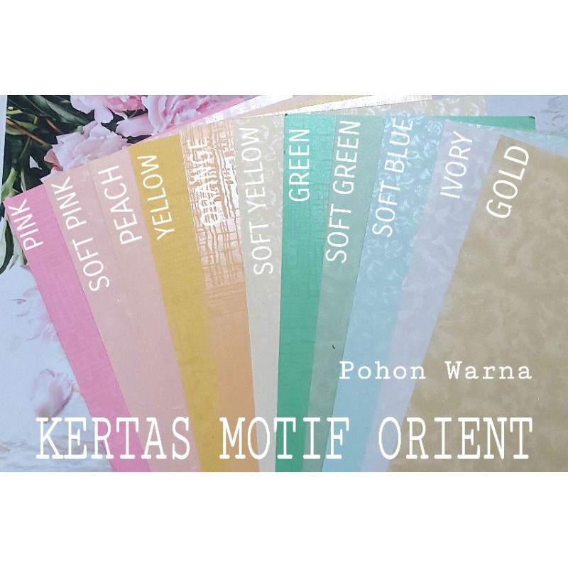 

MINIMAL ORDER 5 LEMBAR!! KERTAS JASMINE ORIENT / KERTAS ORIENT WANGI