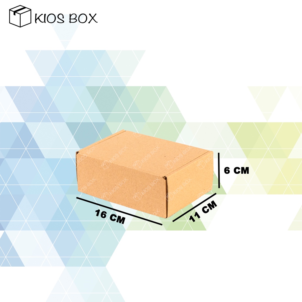 

Kardus Polos Box Kue Brownies 16x11x6