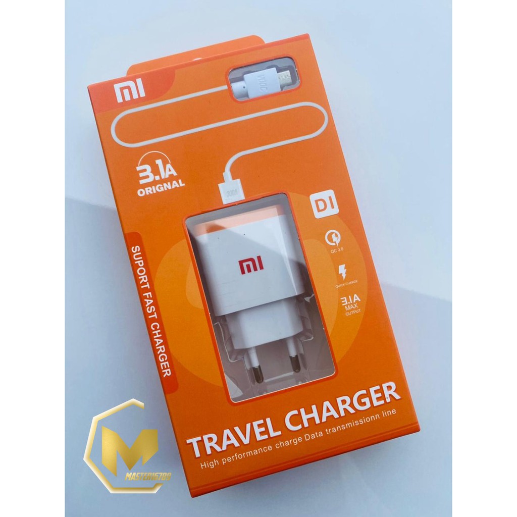 Travel charger Cashan adapter 3.1A brand oppo vivo samsungg xiaomi realme all type MA171