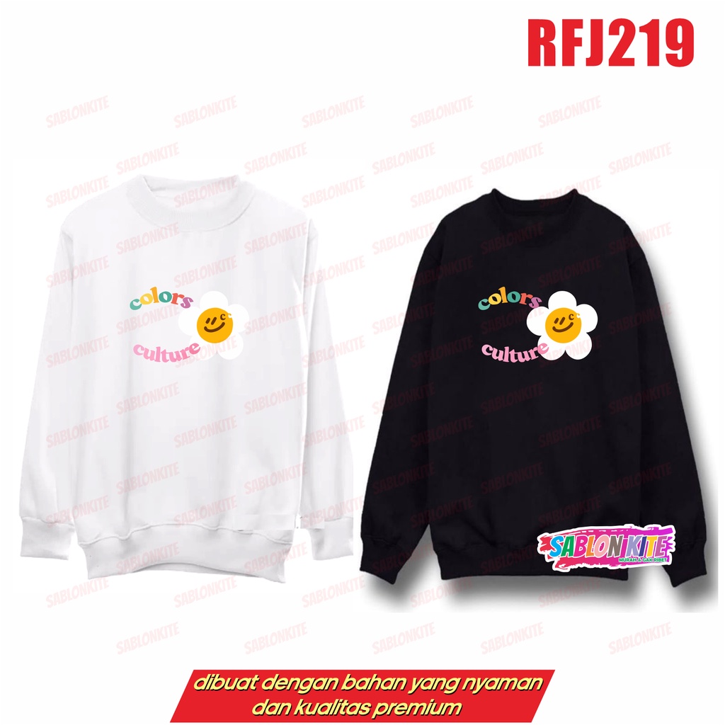 MURAH!!! SWEATER NEW WIEE CULTURE RFJ219