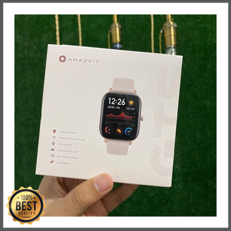 Airani Store Xiaomi Amazfit Gts Smartwatch Amoled Display Gps Obsidian Black As173 Shopee Indonesia