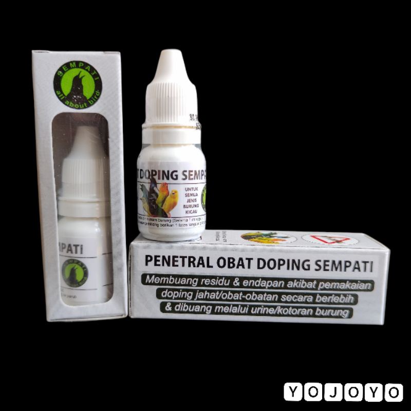 PENETRAL OBAT DOPING SEMPATI MENETRALISIR ANTI BIOTOK ANTI OKSIDAN JAHAT BURUNG MURAI KACER DLL