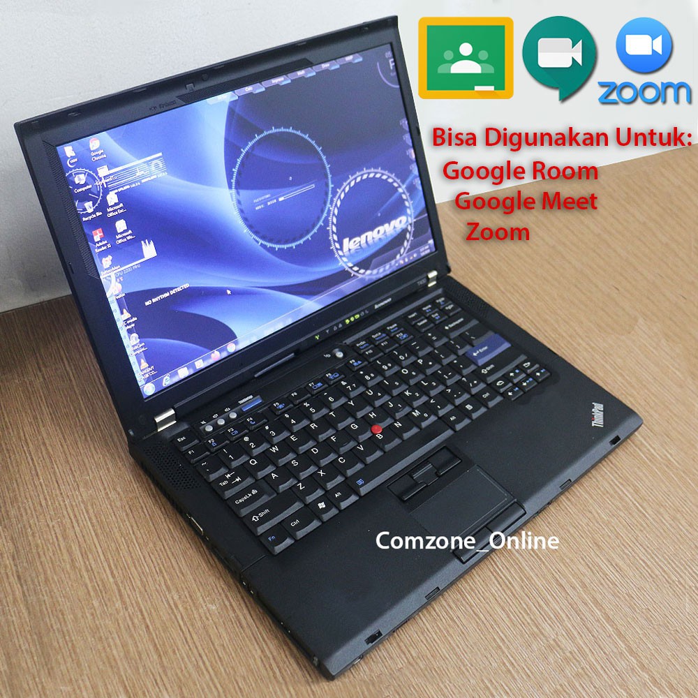 Laptop Bekas Lenovo ThinkPad R400 Core 2 Duo 4GB 250GB Camera NB333G