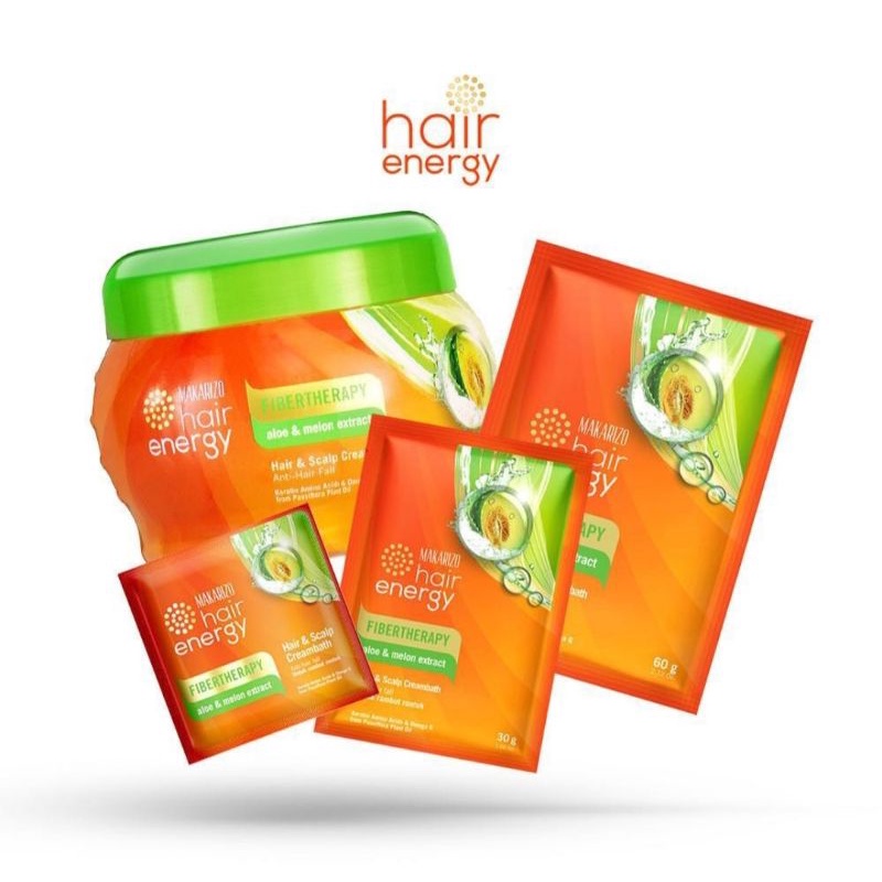 ☀️cahaya acc☀️MAKARIZO hair energy aloe &amp; melon extrakc
