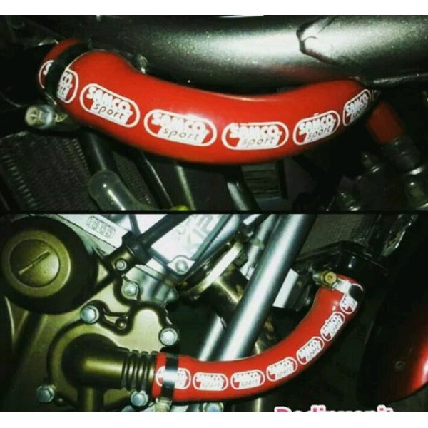 bermanfaat      Selang Radiator SAMCO Ninja R Ninja RR Selang Radiator Atas dan Bawah SAMCO ORIGINAL