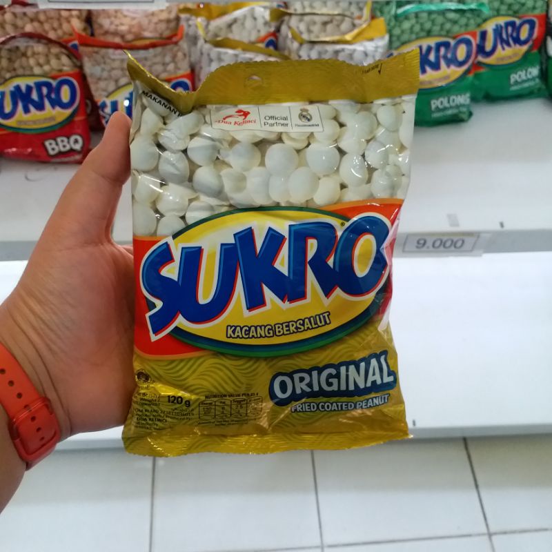 

SUKRO KACANG RASA ORIGINAL 120GR