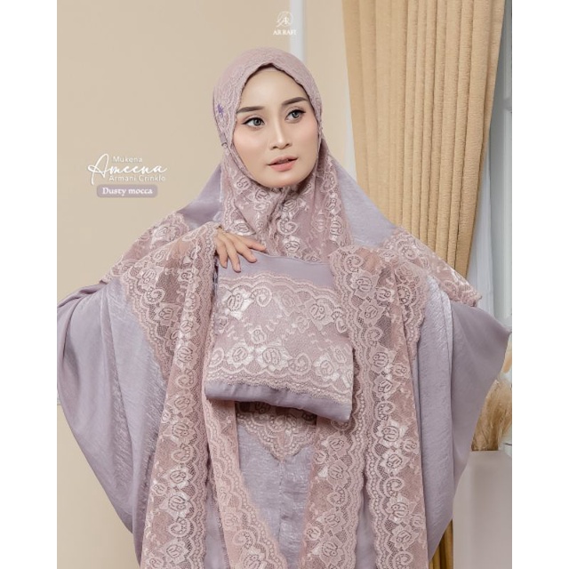 mukena AMEENA//ARRAFI HIJAB//MUKENAARRAFI//MUKENA DEWASA//TERBARU//TERLARIS//COD