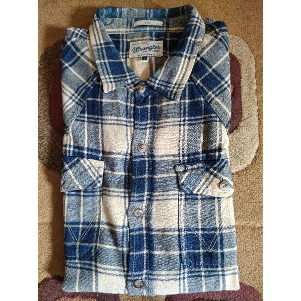 Kemeja Flanel Wrangler Second