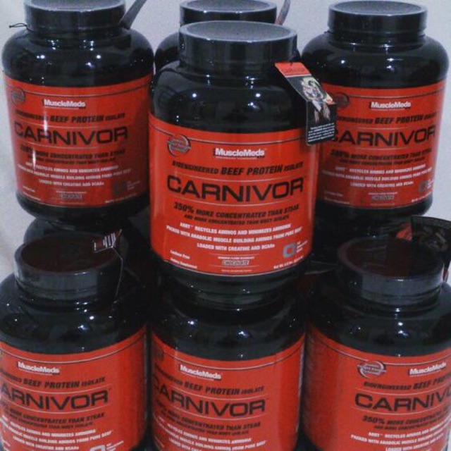 CARNIVOR WHEY BEEF PROTEIN BPOM 4.5LBS MUSCLEMEDS