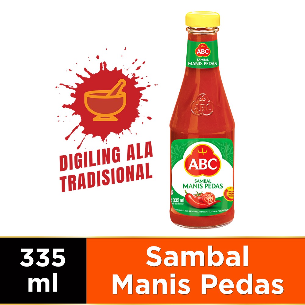 

Promo !! ABC Sambal Manis Pedas 335 ml