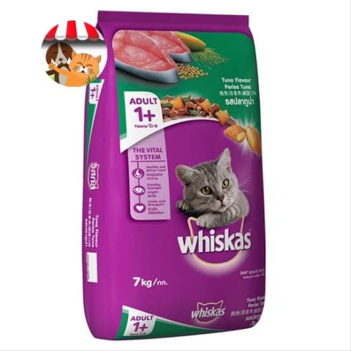 Whiskas Tuna 7kg - Makanan Kucing Whiskas Tuna