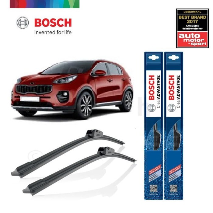 Wiper Blade Kia Sportage BOSCH frameless ADVANTAGE 18-24&quot; ORIGINAL