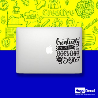 Decal Sticker Macbook  stiker  laptop  kutipan creativity 