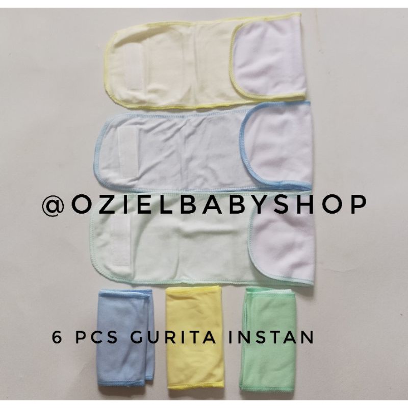 6 pcs gurita instan / gurita perekat bayi polos SNI