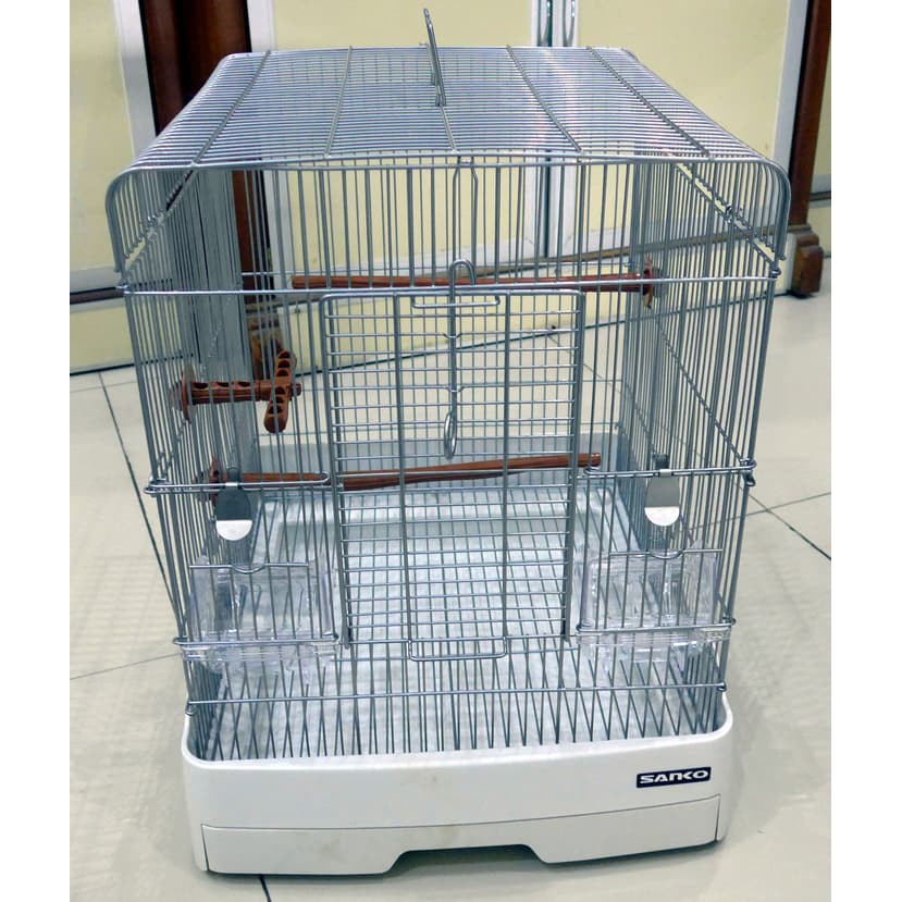 Kandang Burung Sanko 824 Easy Home Bird 37 WH