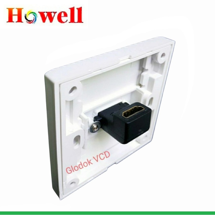 Howell Wall Face Plate / Outlat Socket HDMI Single