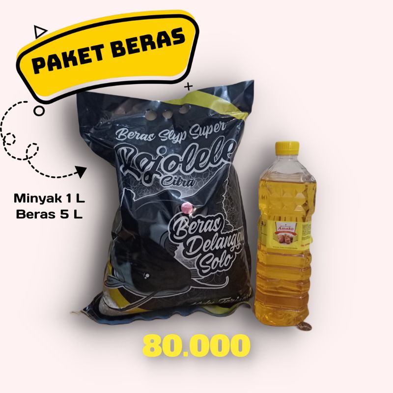 

paket beras dan rendang