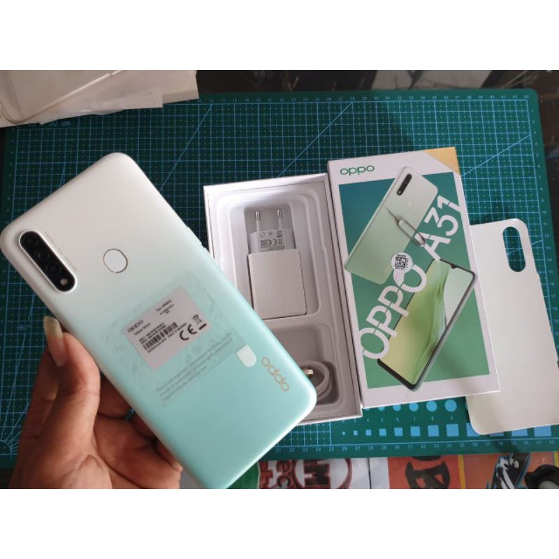 OPPO A31 RAM 6/128 LIKE NEW - SECOND (Barang Mulus Seperti Baru)