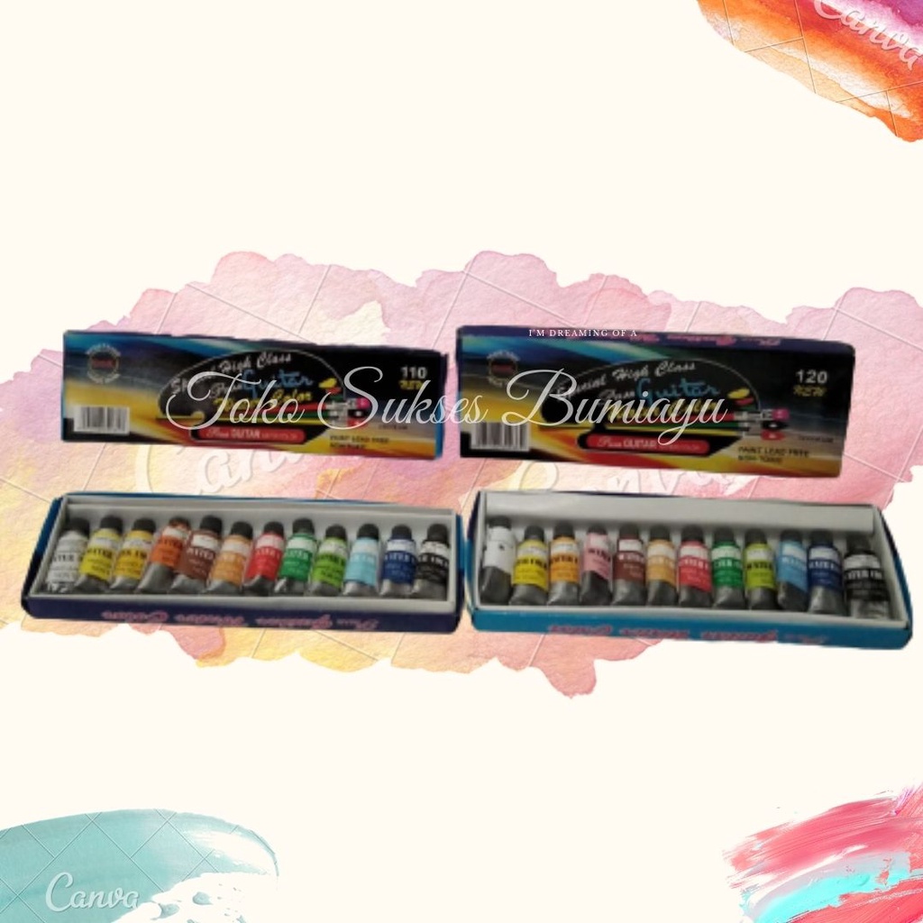 

CAT AIR 110 120 POLAR GUITAR / WATER COLOUR 12 / CAT AIR 12 WARNA / CAT AIR 120 POLAR GUITARS