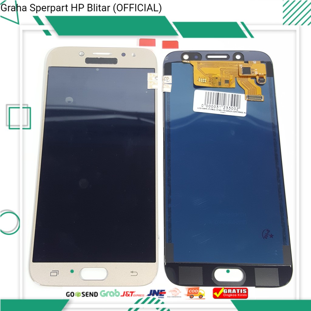 LCD TOUCHSCREEN GALAXY J7 PRO 2017/ LCD TS SAMSUNG J730 / LCD TC SAMSUNG J730G FULLSET CONTRAS