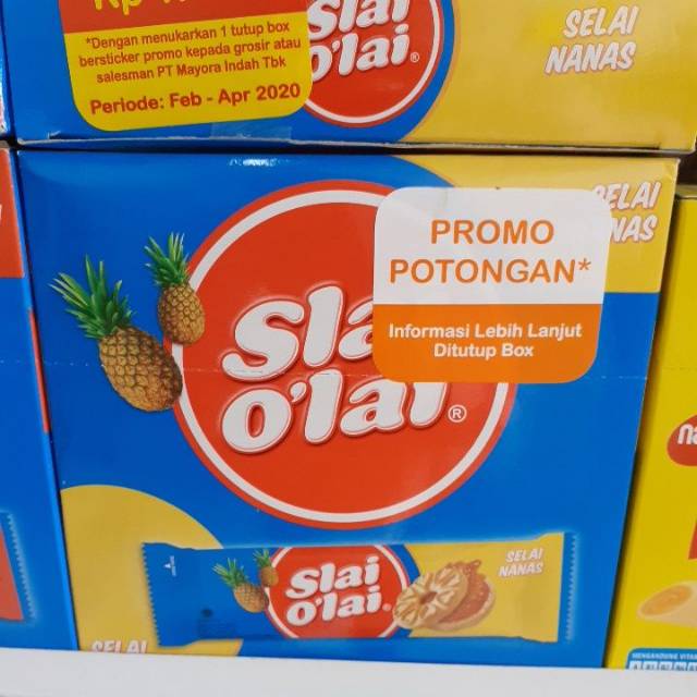 

Slai olai nanas 24gr(12 pcs)