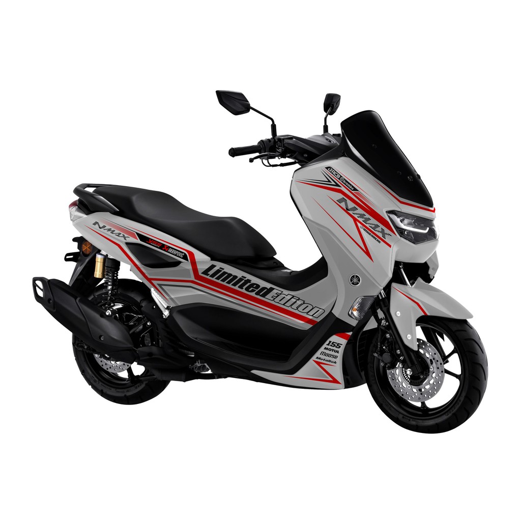 sticker decal full body yamha all new nmax thn 2021 moti grafis limited edition warna latar putih