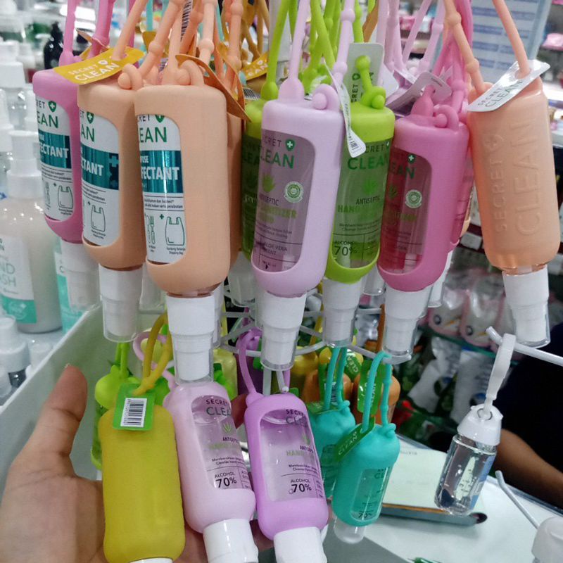 {HERBORIST} HANDSANITIZER 60ML SPRAY|GEL|DISINFECTAN|GANTUNGAN TAS| Original | BPOM