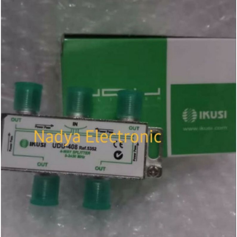 Splitter Spliter Ikusi 4 Way Original Asli