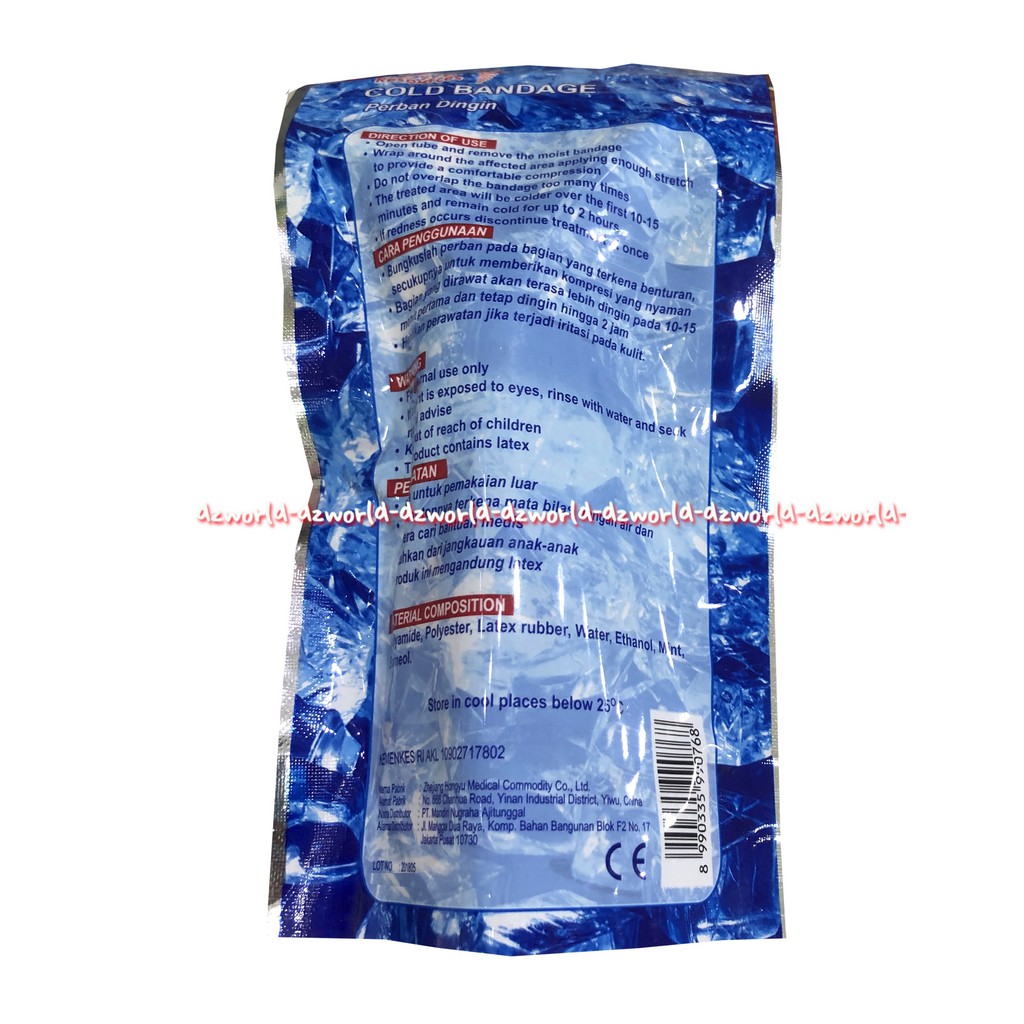 Cold Bandage Perban Dingin 10 m x 3.2 m Perban Luka