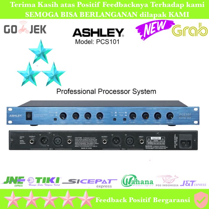 PROFESSIONAL PROCESSOR AUDIO SYSTEM ASHLEY PCS101 ORIGINAL