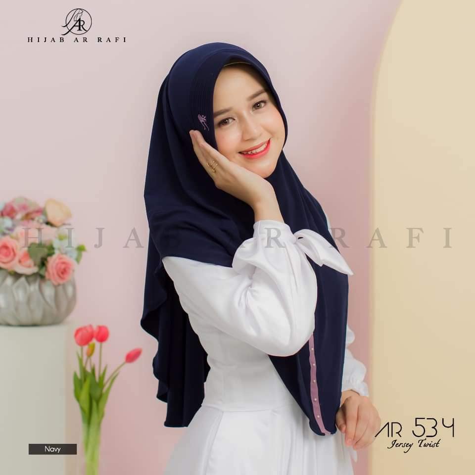 HIJAB ARRAFI AR 534 - HIJAB INSTAN - KERUDUNG ARAFI - KERUDUNG INSTAN - JILBAB INSTAN-3