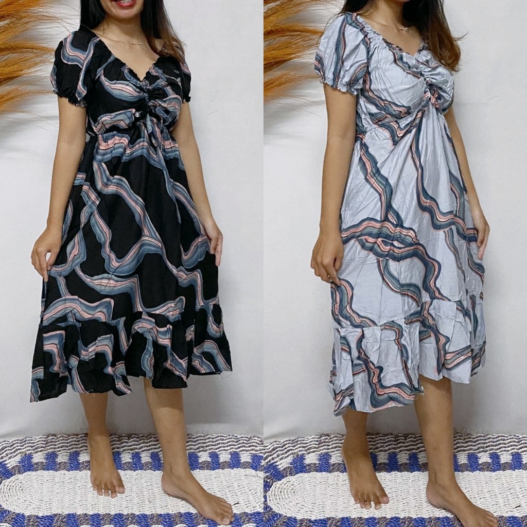 Kiandra - Dress Sabrina Serut Casandra