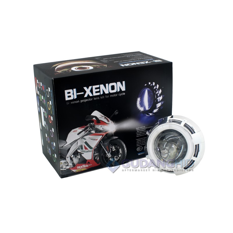 Lampu Projector Motor HID Projie Bulat Super Mini MH1