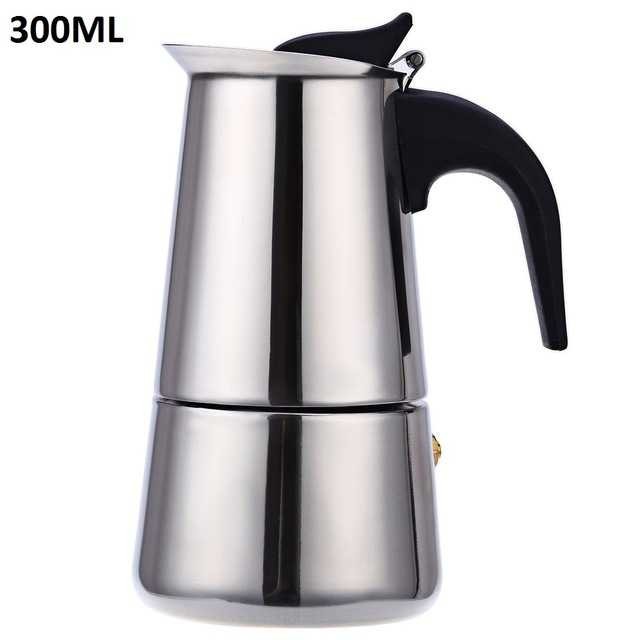 Best Seller ! OneTwoCups Espresso Coffee Maker Moka Pot Teko 300ml 6 Cup - Z20