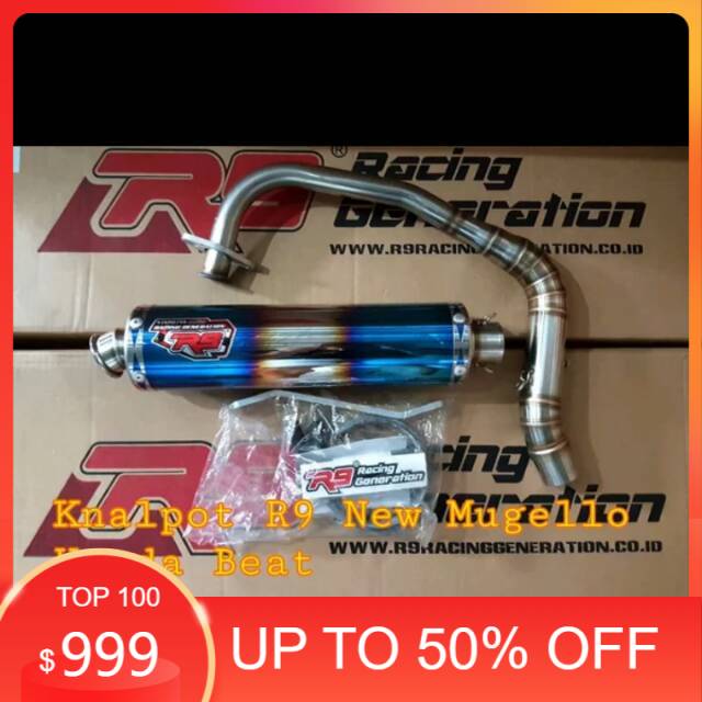 BIG SALE PROMO MURAH KNALPOT R9 BEAT R9 NEW MUGELO ORI 1000%   *
